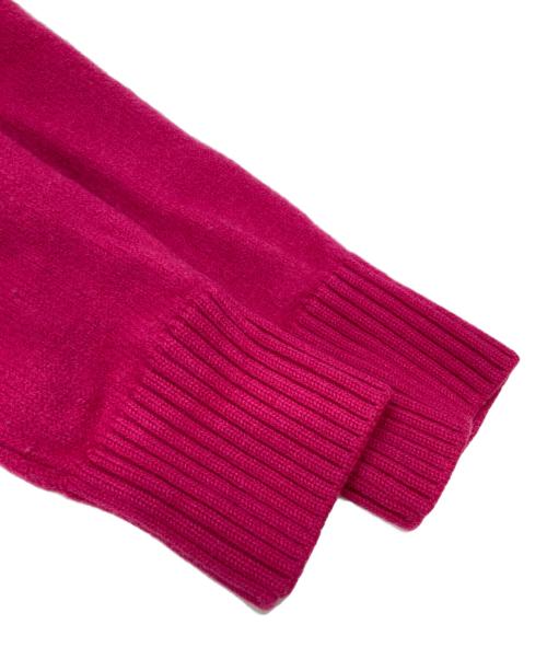 AMI Alexandre Mattiussi（アミアレクサンドルマテュッシ）AMI Alexandre Mattiussi (アミアレクサンドルマテュッシ) オーバーサイズ ハートロゴ クルーネックセーター ショッキングピンク サイズ:Lの古着・服飾アイテム