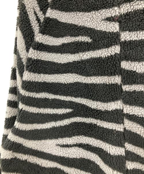 adidas（アディダス）adidas (アディダス) STELLA McCARTNEY (ステラマッカートニー) ボアフリースジャケット グレー サイズ:Mの古着・服飾アイテム