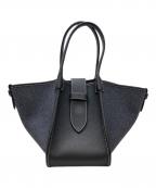 VASICヴァジック）の古着「port mini ハンドバッグ」｜ブラック