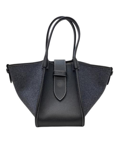 VASIC（ヴァジック）VASIC (ヴァジック) port mini ハンドバッグ ブラックの古着・服飾アイテム