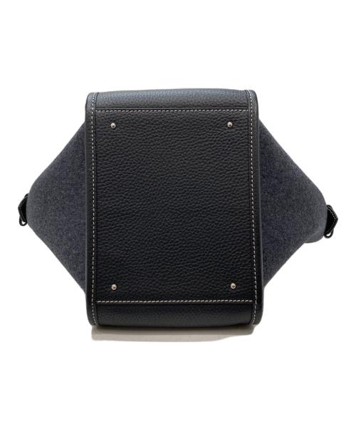 VASIC（ヴァジック）VASIC (ヴァジック) port mini ハンドバッグ ブラックの古着・服飾アイテム