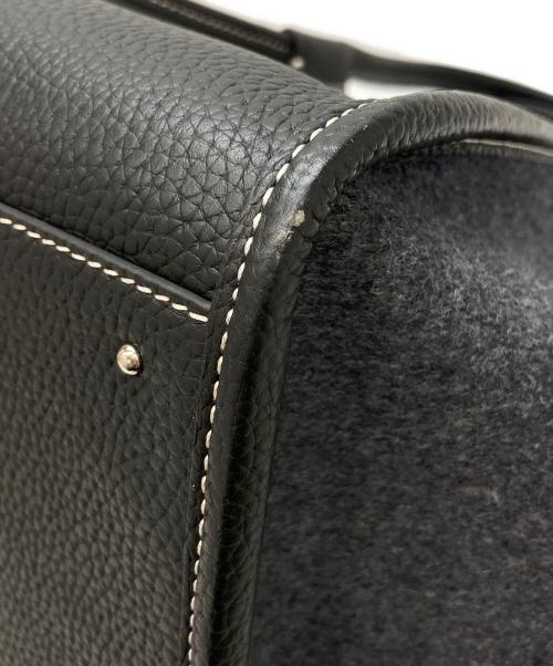 VASIC（ヴァジック）VASIC (ヴァジック) port mini ハンドバッグ ブラックの古着・服飾アイテム