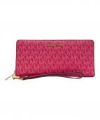 MICHAEL KORSマイケル・コース）の古着「長財布」｜ピンク