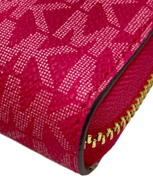 MICHAEL KORS（マイケル・コース）MICHAEL KORS (マイケル・コース) 長財布 ピンクの古着・服飾アイテム