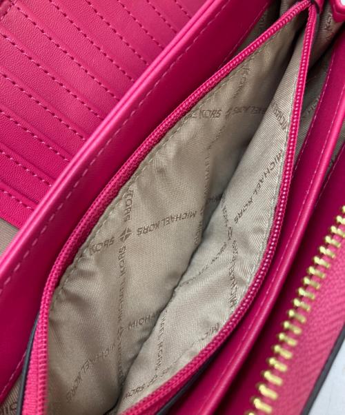 MICHAEL KORS（マイケル・コース）MICHAEL KORS (マイケル・コース) 長財布 ピンクの古着・服飾アイテム