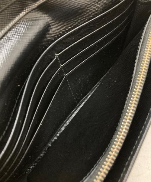 PRADA（プラダ）PRADA (プラダ) 長財布 ブラックの古着・服飾アイテム
