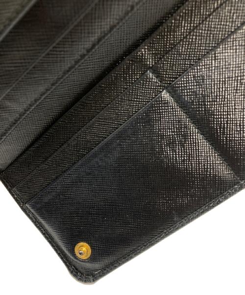 PRADA（プラダ）PRADA (プラダ) 長財布 ブラックの古着・服飾アイテム