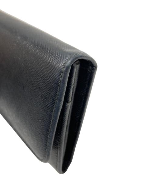 PRADA（プラダ）PRADA (プラダ) 長財布 ブラックの古着・服飾アイテム