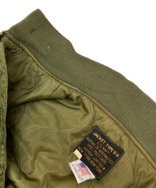 AVIREX（アヴィレックス）AVIREX (アヴィレックス) G-8フライトジャケット オリーブ サイズ:38の古着・服飾アイテム