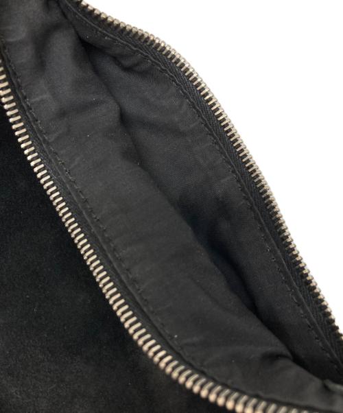 TOD'S（トッズ）TOD'S (トッズ) スエード切替ワンハンドバッグ ブラックの古着・服飾アイテム