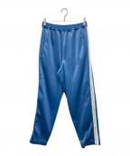 beautiful peopleビューティフルピープル）の古着「サイドロゴトラックパンツ」｜ブルー