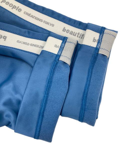 beautiful people（ビューティフルピープル）beautiful people (ビューティフルピープル) サイドロゴトラックパンツ ブルー サイズ:42の古着・服飾アイテム