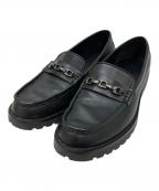 COACHコーチ）の古着「ブルックスローファー」｜ブラック