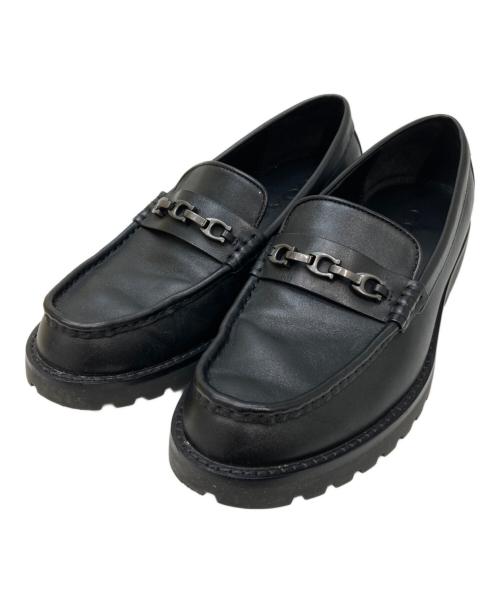 COACH（コーチ）COACH (コーチ) ブルックスローファー ブラック サイズ:24.5の古着・服飾アイテム