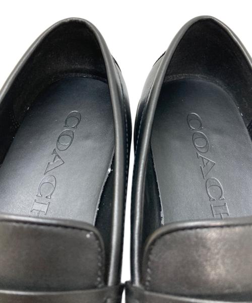 COACH（コーチ）COACH (コーチ) ブルックスローファー ブラック サイズ:24.5の古着・服飾アイテム