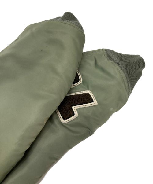 TED COMPANY（テッドカンパニー）TED COMPANY (テッドカンパニー) フライトジャケット グリーン サイズ:40の古着・服飾アイテム