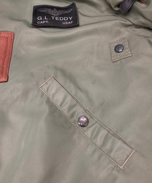 TED COMPANY（テッドカンパニー）TED COMPANY (テッドカンパニー) フライトジャケット グリーン サイズ:40の古着・服飾アイテム