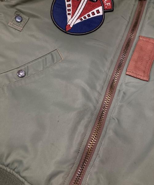 TED COMPANY（テッドカンパニー）TED COMPANY (テッドカンパニー) フライトジャケット グリーン サイズ:40の古着・服飾アイテム