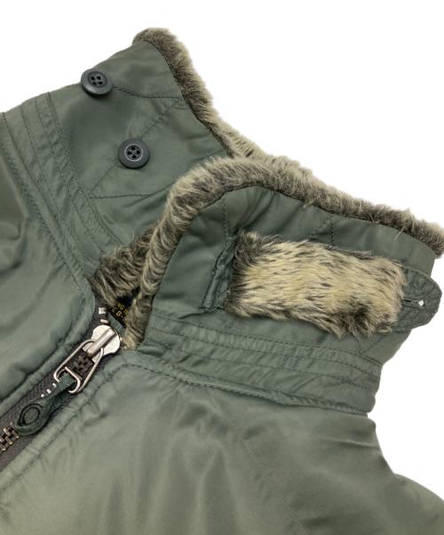 HOUSTON（ヒューストン）HOUSTON (ヒューストン) B-15Dフライトジャケット グリーン サイズ:42の古着・服飾アイテム