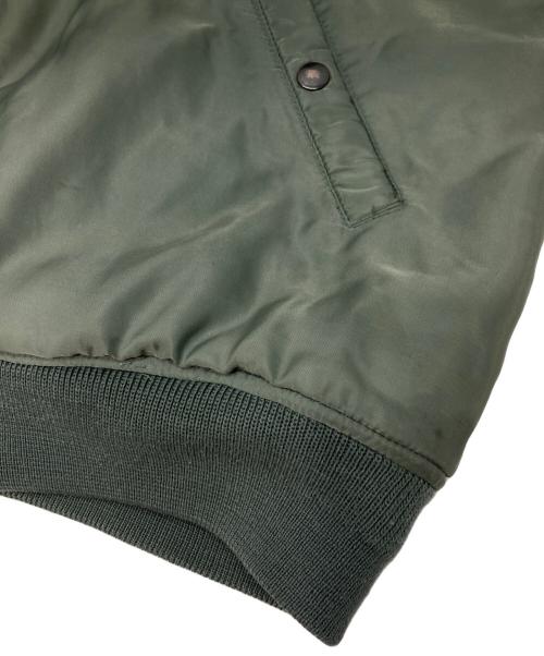 HOUSTON（ヒューストン）HOUSTON (ヒューストン) B-15Dフライトジャケット グリーン サイズ:42の古着・服飾アイテム