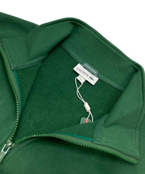 LACOSTE（ラコステ）LACOSTE (ラコステ) ハーフジップスウェット グリーン サイズ:5の古着・服飾アイテム
