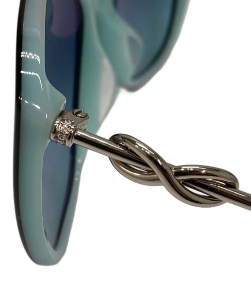 TIFFANY & Co.（ティファニー アンド コー）TIFFANY & Co. (ティファニー アンド コー) サングラス ブルー サイズ:57▢16の古着・服飾アイテム