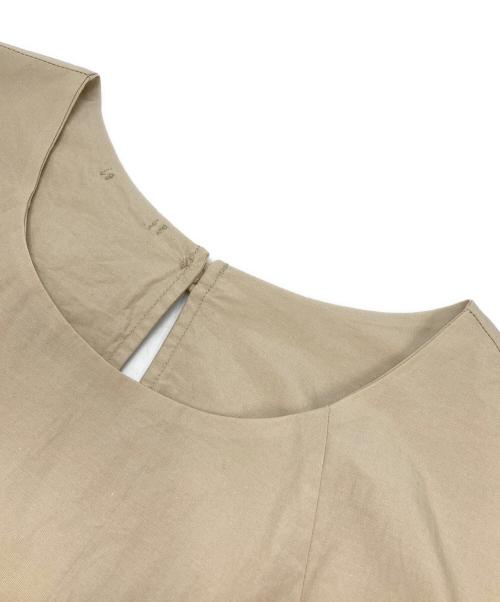 45R（フォーティファイブ・アール）45R (フォーティファイブ・アール) 先染めダンプの無双ドレス ベージュ サイズ:2の古着・服飾アイテム