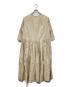45R（フォーティファイブ・アール）の古着「先染めダンプの無双ドレス」｜ベージュ