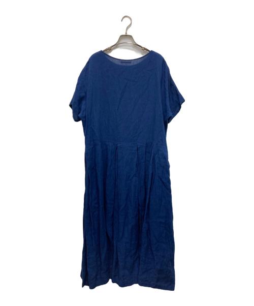 house of lotus（ハウスオブロータス）house of lotus (ハウスオブロータス) リネンワンピース ネイビー サイズ:Mの古着・服飾アイテム