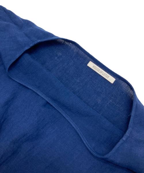 house of lotus（ハウスオブロータス）house of lotus (ハウスオブロータス) リネンワンピース ネイビー サイズ:Mの古着・服飾アイテム