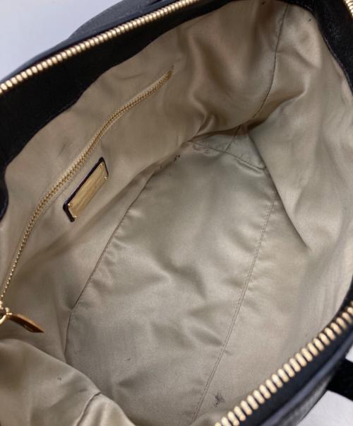 Salvatore Ferragamo（サルヴァトーレ フェラガモ）Salvatore Ferragamo (サルヴァトーレ フェラガモ) レザー2WAYバッグ ブラックの古着・服飾アイテム