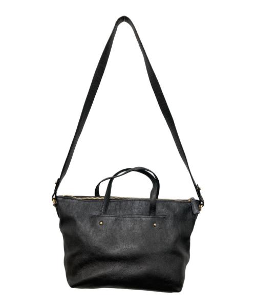Salvatore Ferragamo（サルヴァトーレ フェラガモ）Salvatore Ferragamo (サルヴァトーレ フェラガモ) レザー2WAYバッグ ブラックの古着・服飾アイテム