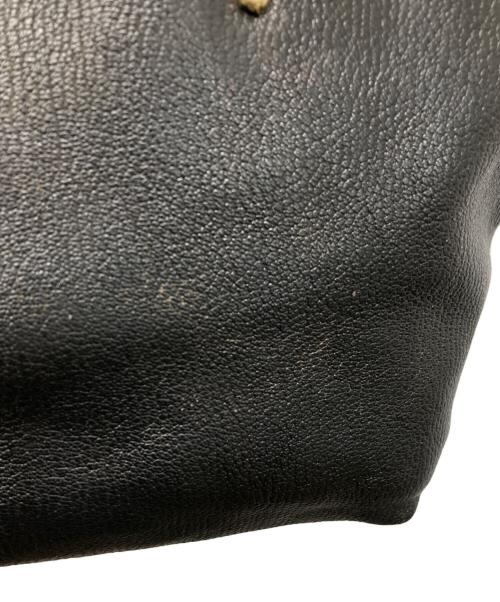 Salvatore Ferragamo（サルヴァトーレ フェラガモ）Salvatore Ferragamo (サルヴァトーレ フェラガモ) レザー2WAYバッグ ブラックの古着・服飾アイテム