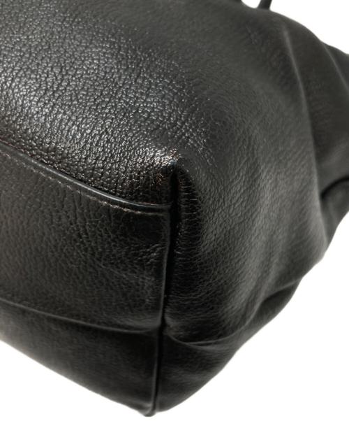 Salvatore Ferragamo（サルヴァトーレ フェラガモ）Salvatore Ferragamo (サルヴァトーレ フェラガモ) レザー2WAYバッグ ブラックの古着・服飾アイテム