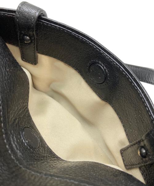 Salvatore Ferragamo（サルヴァトーレ フェラガモ）Salvatore Ferragamo (サルヴァトーレ フェラガモ) レザー2WAYバッグ ブラックの古着・服飾アイテム