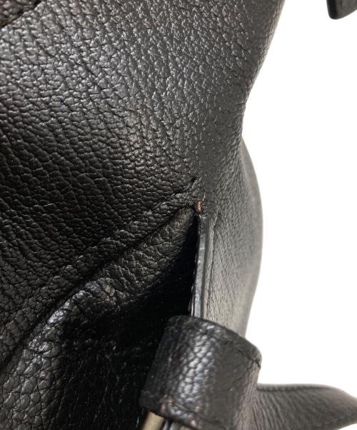 Salvatore Ferragamo（サルヴァトーレ フェラガモ）Salvatore Ferragamo (サルヴァトーレ フェラガモ) レザー2WAYバッグ ブラックの古着・服飾アイテム