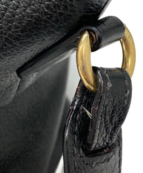 Salvatore Ferragamo（サルヴァトーレ フェラガモ）Salvatore Ferragamo (サルヴァトーレ フェラガモ) レザー2WAYバッグ ブラックの古着・服飾アイテム