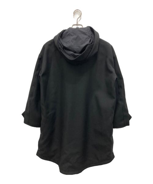 THE RERACS（ザ リラクス）THE RERACS (ザ リラクス) フーデッド ロングコート ブラック サイズ:36の古着・服飾アイテム