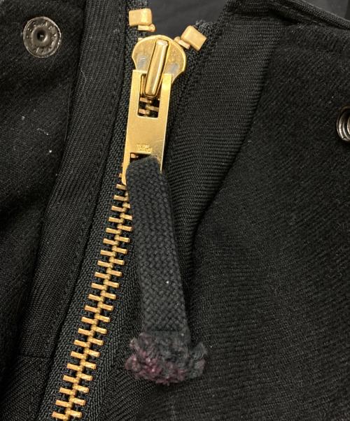 THE RERACS（ザ リラクス）THE RERACS (ザ リラクス) フーデッド ロングコート ブラック サイズ:36の古着・服飾アイテム