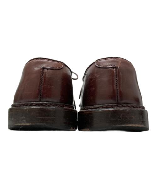 Alden（オールデン）Alden (オールデン) UNITED ARROWS (ユナイテッドアローズ) コードバンプレーントゥシューズ ブラウン サイズ:7 B/Dの古着・服飾アイテム