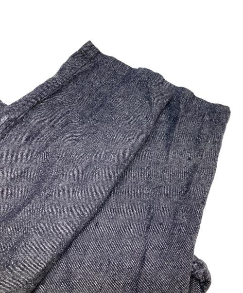 COMOLI（コモリ）COMOLI (コモリ) ウールリネンイージーパンツ ネイビー サイズ:2の古着・服飾アイテム
