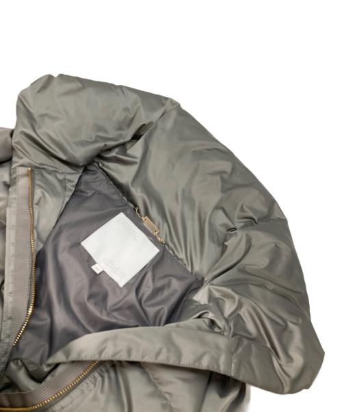 自由区（ジユウク）自由区 (ジユウク) ブライトダウンテントライン ダウンコート グレー サイズ:40の古着・服飾アイテム