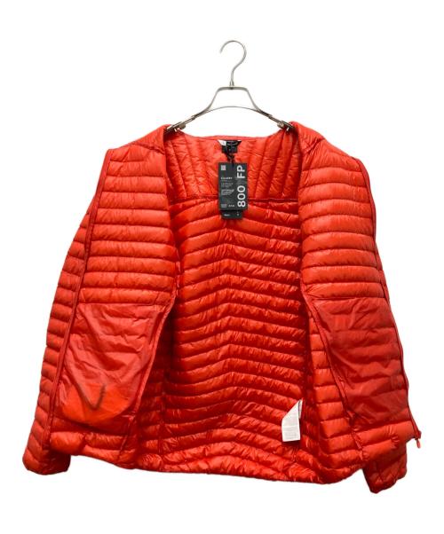 norrona（ノローナ）norrona (ノローナ) トロールヴェゲン スーパーライト ダウン850 ジャケット オレンジ サイズ:L 未使用品の古着・服飾アイテム