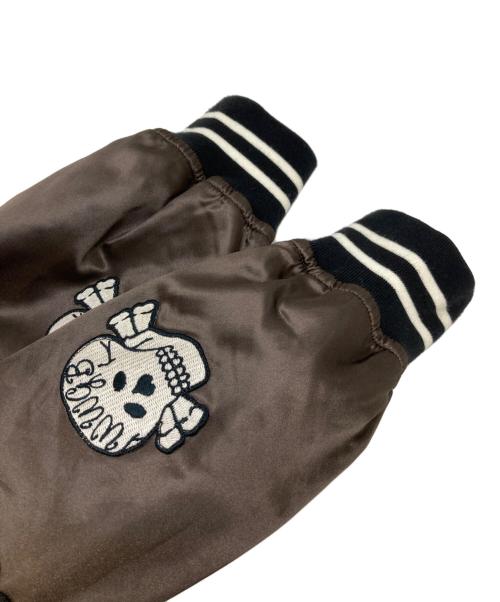 SASQUATCHfabrix.（サスクワッチファブリックス）SASQUATCHfabrix. (サスクワッチファブリックス) 和柄ワッペンスタジャン ブルー サイズ:Sの古着・服飾アイテム