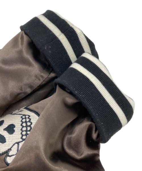 SASQUATCHfabrix.（サスクワッチファブリックス）SASQUATCHfabrix. (サスクワッチファブリックス) 和柄ワッペンスタジャン ブルー サイズ:Sの古着・服飾アイテム