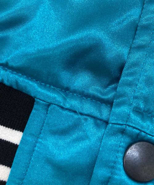 SASQUATCHfabrix.（サスクワッチファブリックス）SASQUATCHfabrix. (サスクワッチファブリックス) 和柄ワッペンスタジャン ブルー サイズ:Sの古着・服飾アイテム