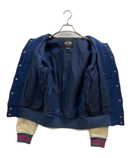 Hysteric Glamour（ヒステリックグラマー）Hysteric Glamour (ヒステリックグラマー) 袖レザーヒスガールワッペンスタジャン ネイビー サイズ:Sの古着・服飾アイテム