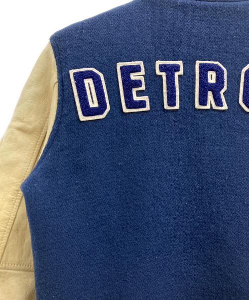 Hysteric Glamour（ヒステリックグラマー）Hysteric Glamour (ヒステリックグラマー) 袖レザーヒスガールワッペンスタジャン ネイビー サイズ:Sの古着・服飾アイテム
