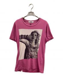 Hysteric Glamour（ヒステリックグラマー）の古着「Tシャツ」｜ピンク