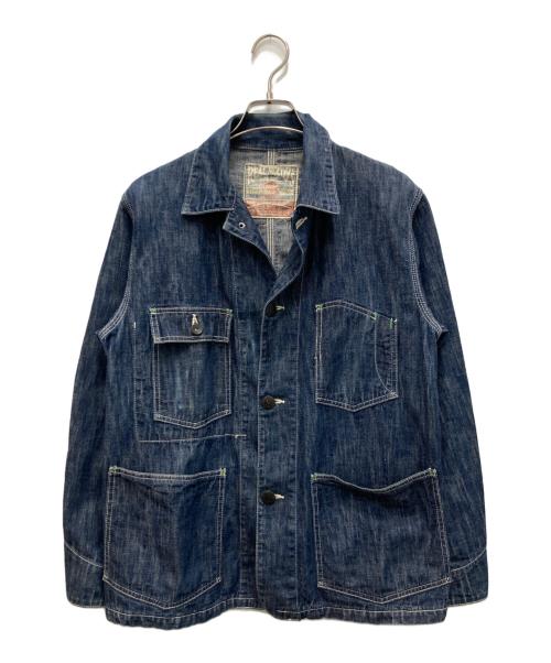 THE REAL McCOY'S（ザ・リアルマッコイズ）THE REAL McCOY'S (ザ・リアルマッコイズ) カバーオール インディゴ サイズ:36の古着・服飾アイテム